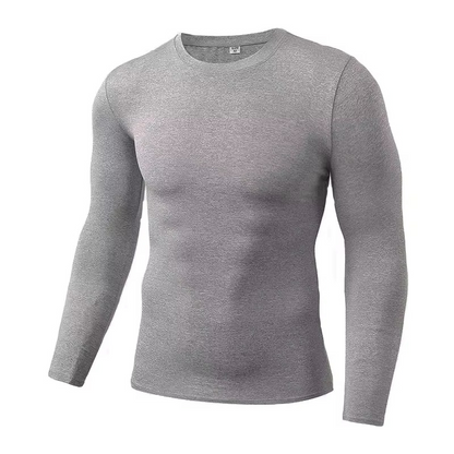 Men's Fit Moisture Wicking Sports Baselayer Top