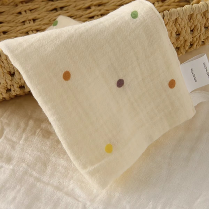 Gentle 6-Piece Organic Cotton Baby Towel Set