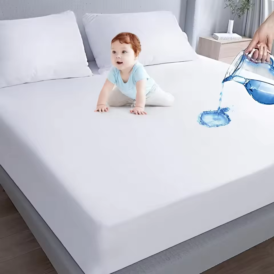 Luxury Queen Size Waterproof Mattress Cover with Soft Touch