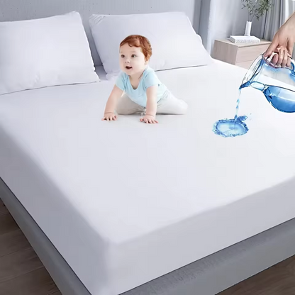 Luxury Queen Size Waterproof Mattress Cover with Soft Touch