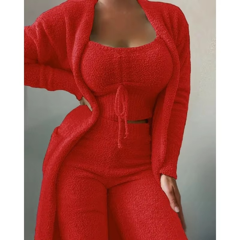 Soft Ladies 3-Piece Pajama Sleep Set