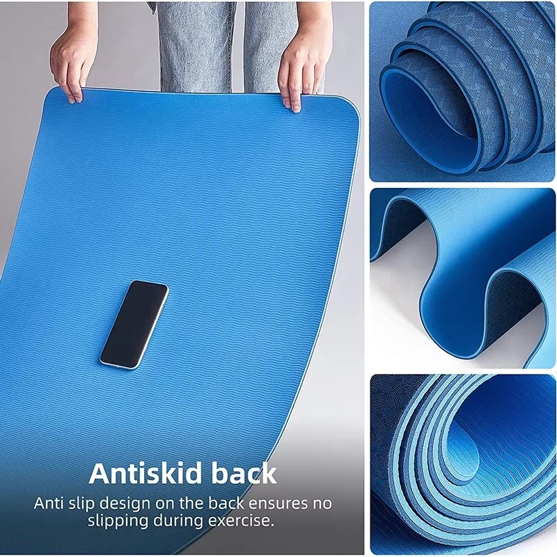 Premium Non Slip Yoga Mat for Fitness and Pilates Exercises