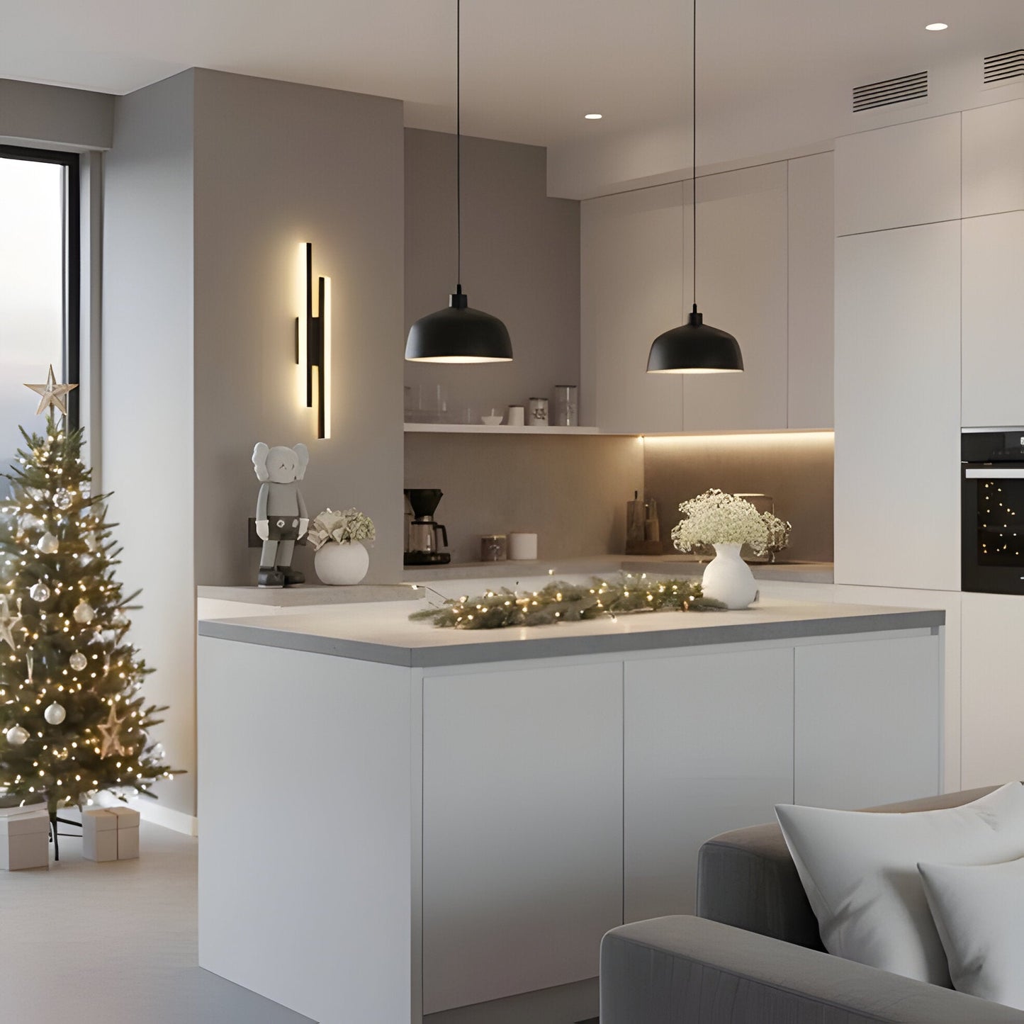 Stylish LED Wall Lamp with 3 Color Options