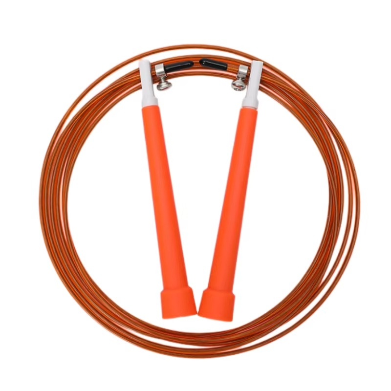 High Speed Jump Rope with Metal Cable for Home Gym