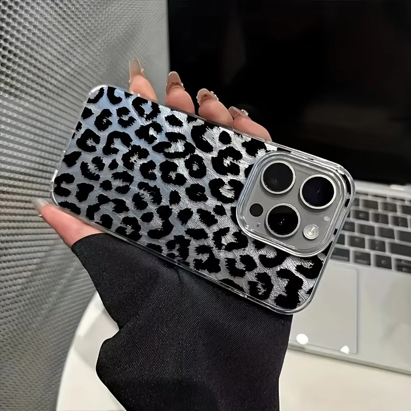 Sparkly Animal Pattern Protective Phone Cover