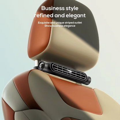 Portable Car Rear Seat Fan with 3 Speed Settings