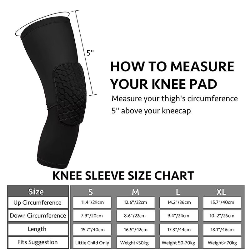 Protective High-Density Knee Pads for Athletic Support