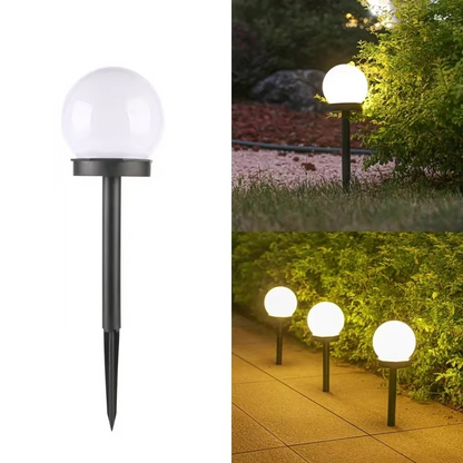 Outdoor Solar Powered Globe Garden Light