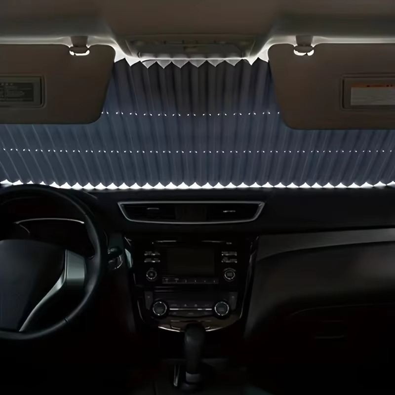 Universal Car Sun Shade Kit - UV Blocker Front Rear Visor