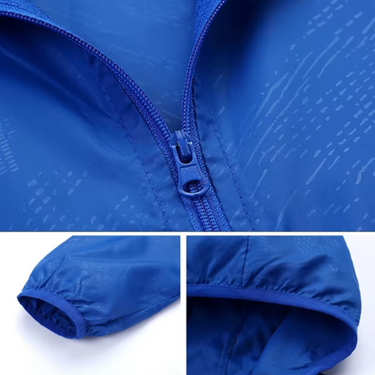 Lightweight Water Resistant Windbreaker Jacket