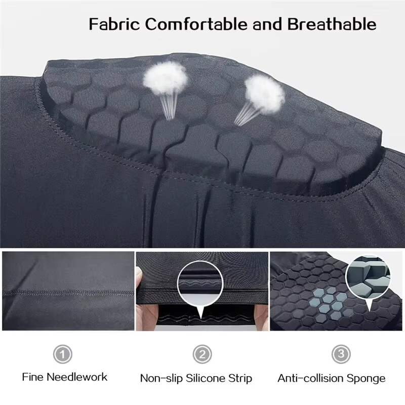 Protective High-Density Knee Pads for Athletic Support