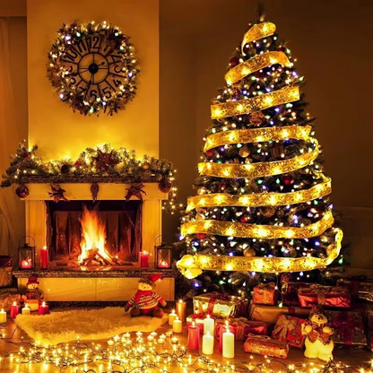 Colorful String Lights for Christmas Tree and Home