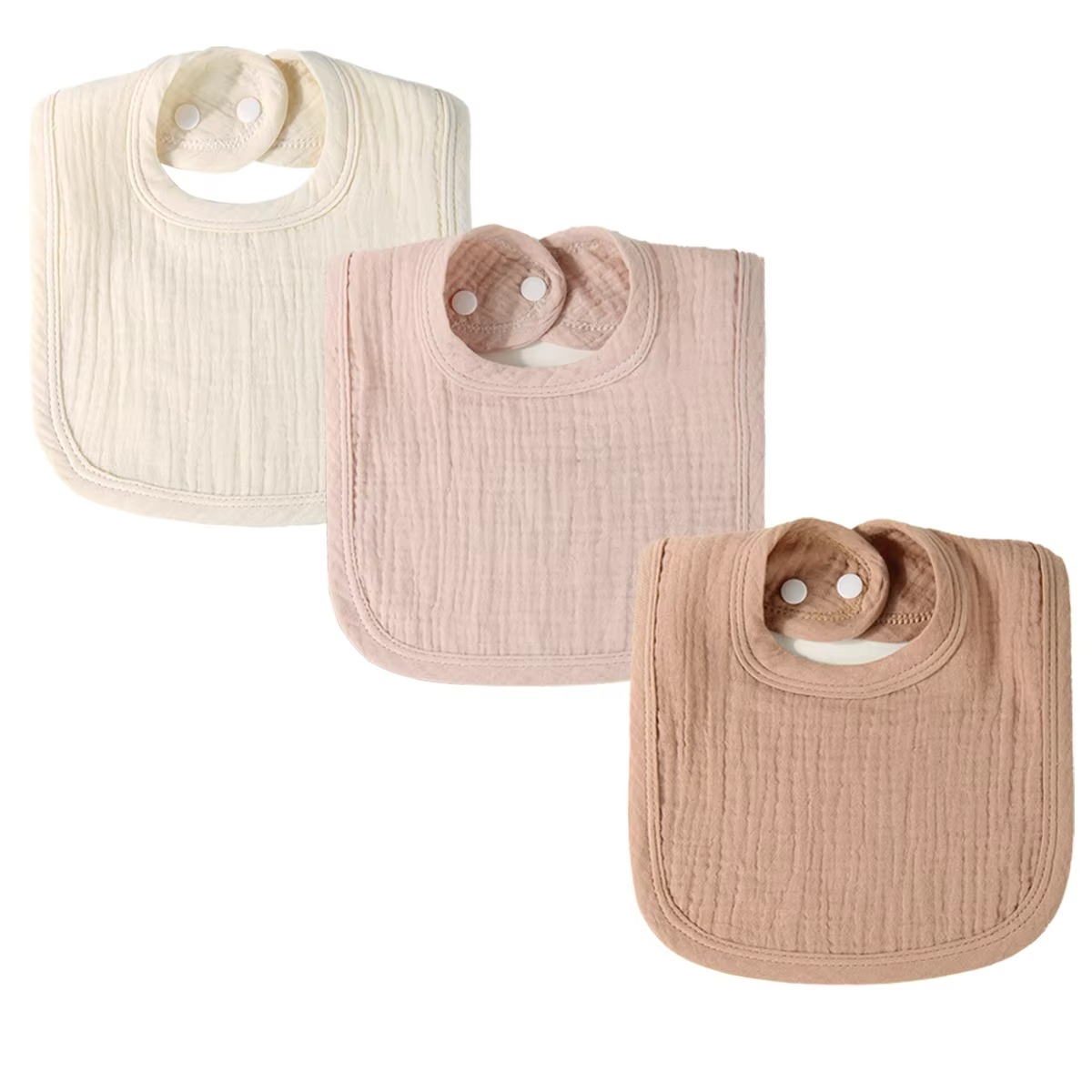 Gentle Cotton Baby Drool Bib
