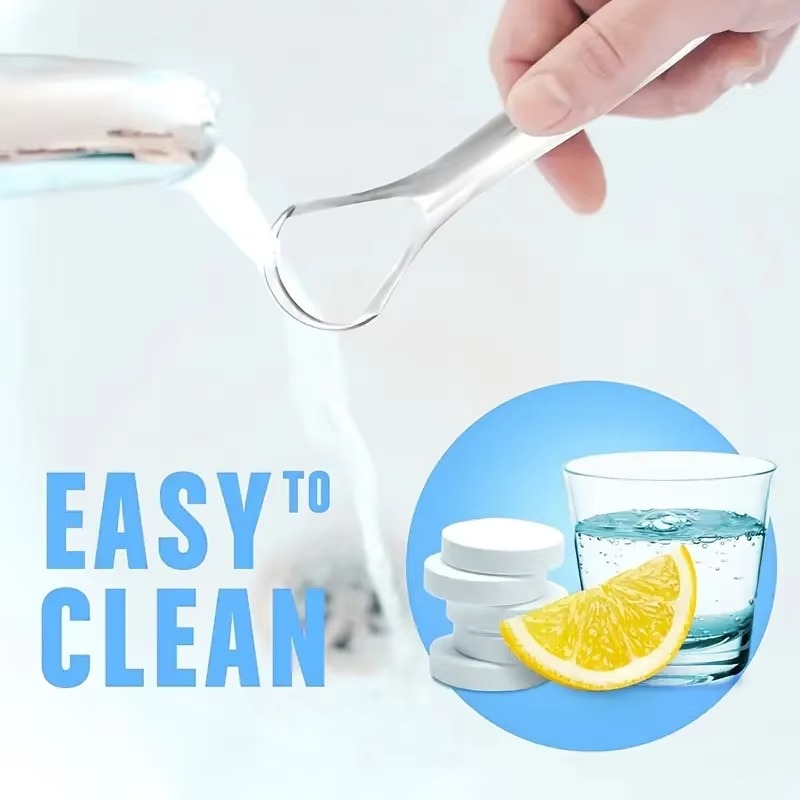 Metal Tongue Scraper for Fresh Breath