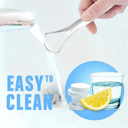 Metal Tongue Scraper for Fresh Breath