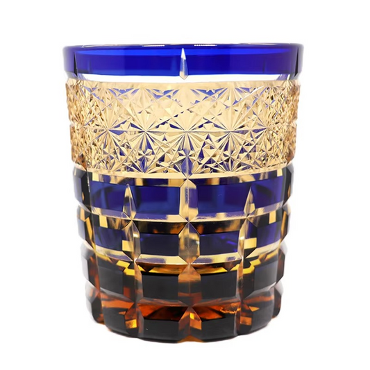 Luxury Etched Crystal Whiskey Glass Set - Hehif