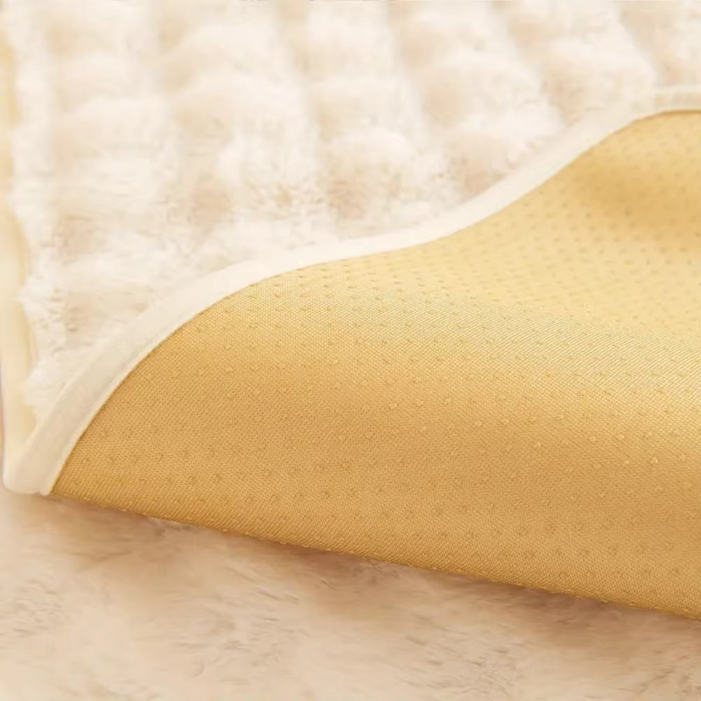 Soft Faux Fur Sofa Cover - Non Slip Couch Protector