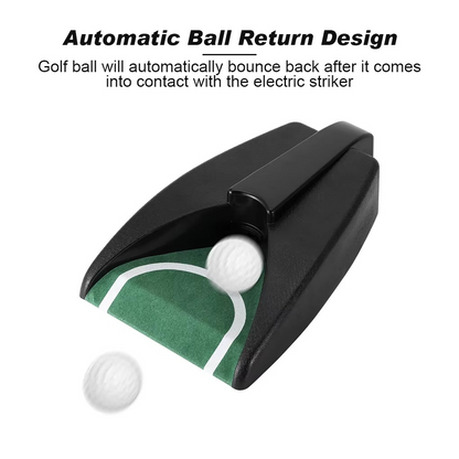 Indoor Golf Putting Trainer with Auto Ball Return