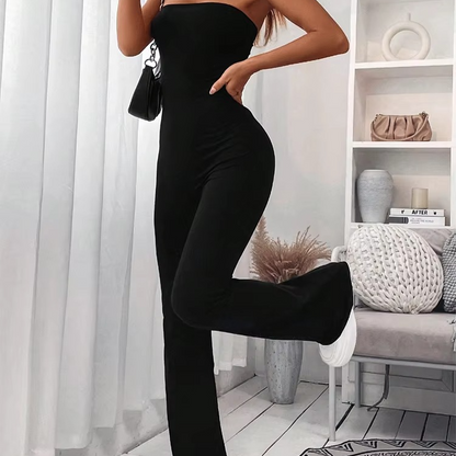 Women's Lightweight Capri Jumpsuit Pants