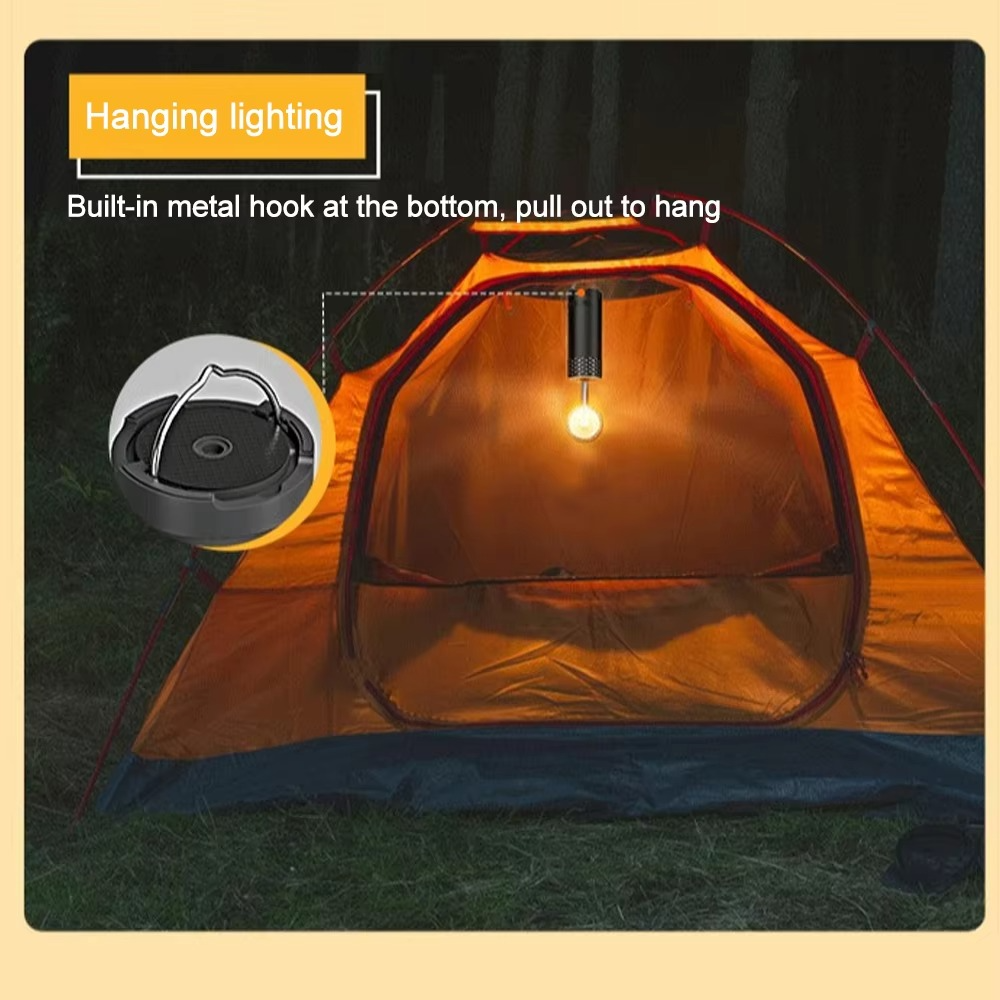 Portable LED Outdoor Lantern with Adjustable Stand