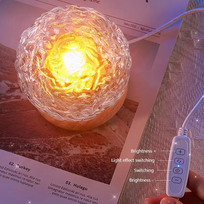 Colorful LED Night Lamp for Bedroom Ambiance