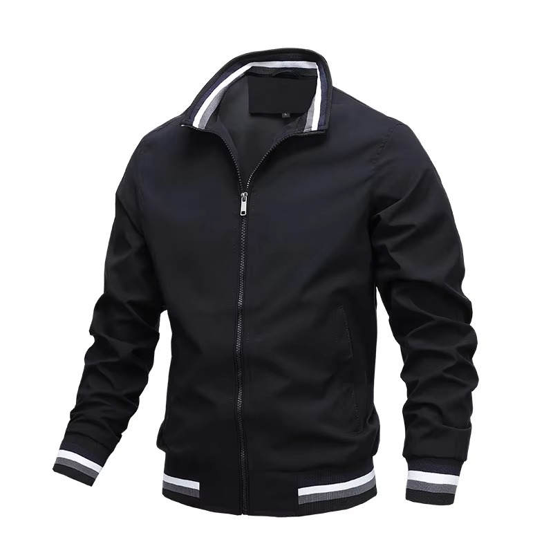 Men's Lightweight Zip Up Windbreaker Jacket