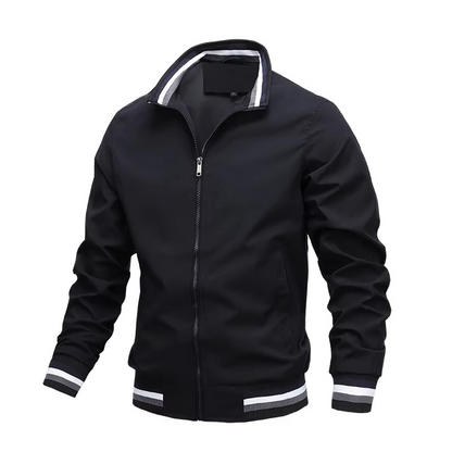 Men's Lightweight Zip Up Windbreaker Jacket