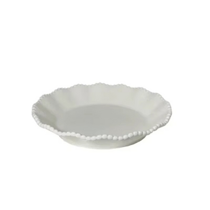Classic White Ceramic Dinner Plate Set