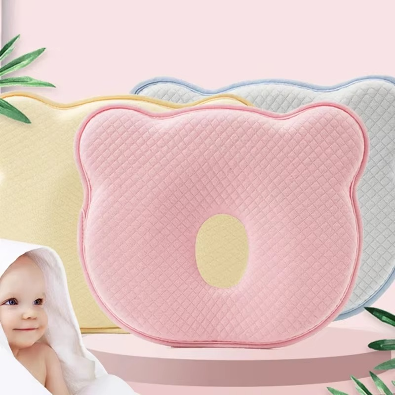 Soft Breathable Contour Baby Support Pillow for Infants - Hehif