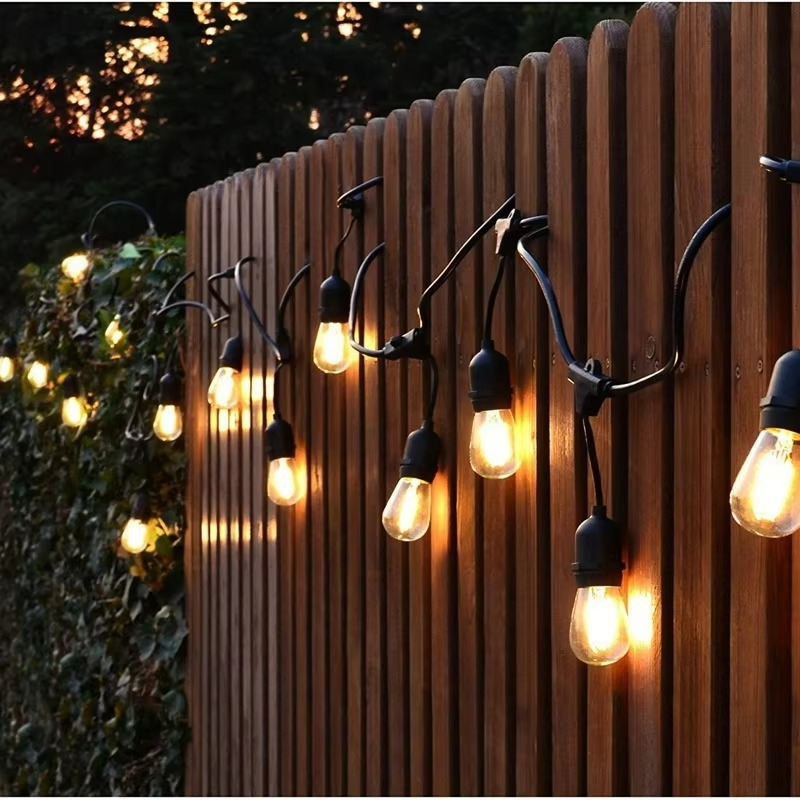 Weatherproof String Lights for Patio and Outdoor Decor
