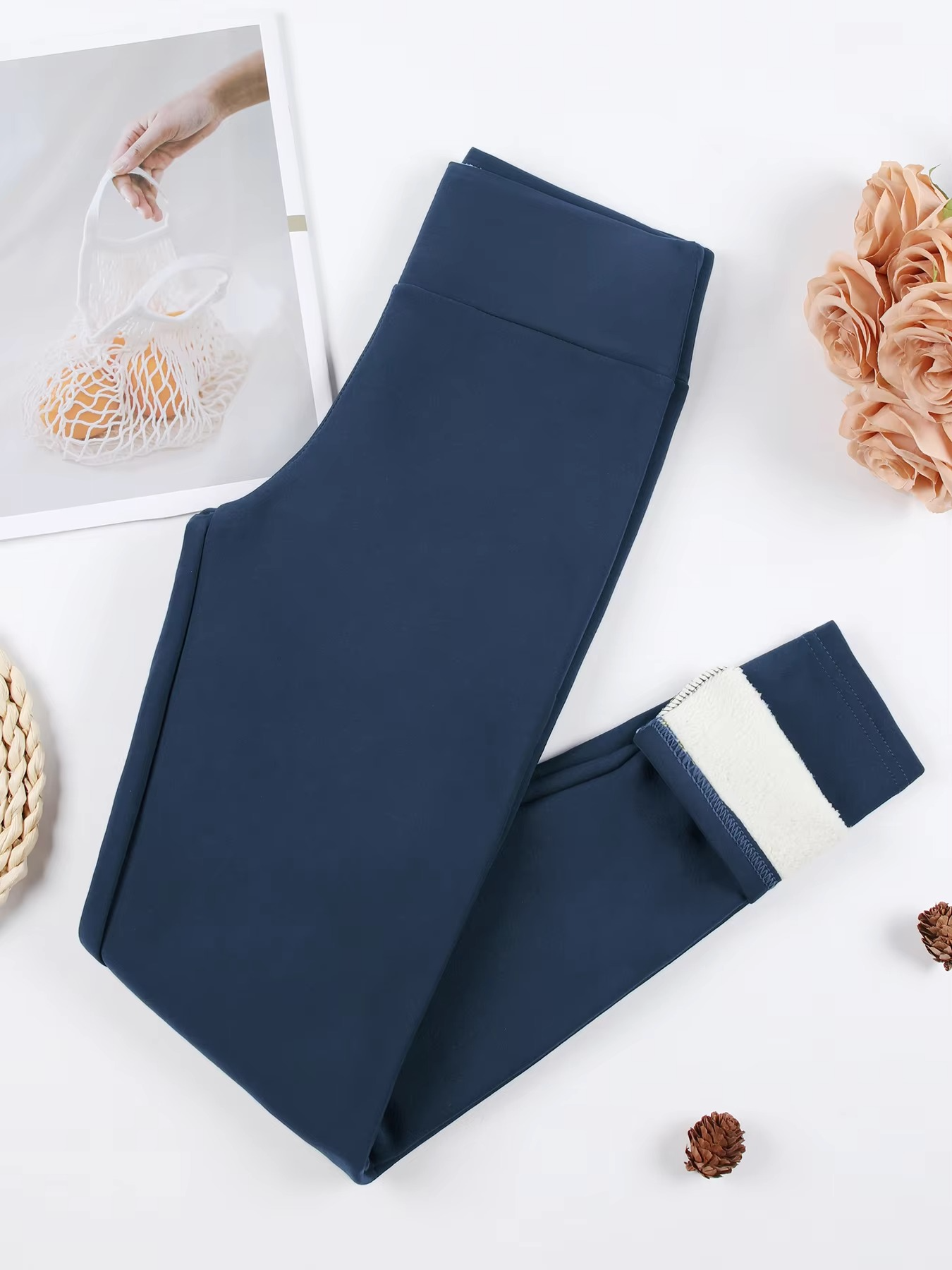 Luxurious Soft High Waisted Velvet Leggings