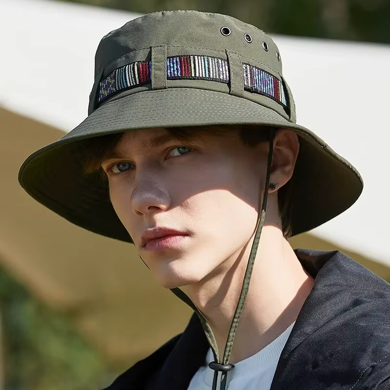 Colorful Summer Wide Brim Sun Hat