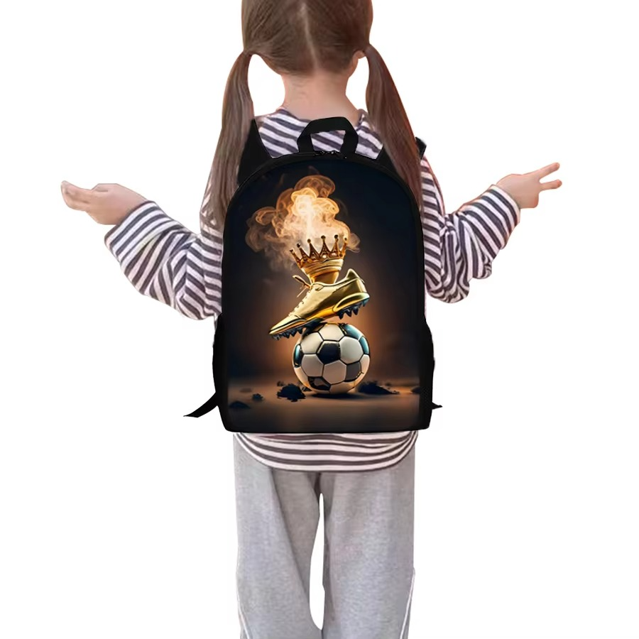 Customizable Fun Soccer Backpack for Kids