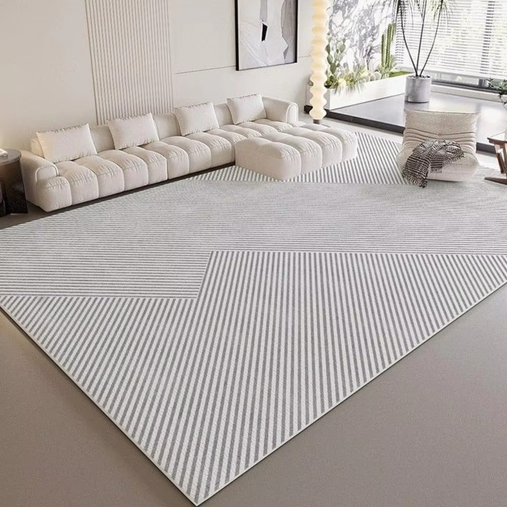 Plush High Pile Area Rug For Home Decor