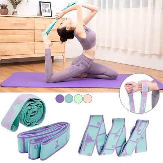 Flexible Exercise Stretch Band for Yoga and Fitness - Hehif