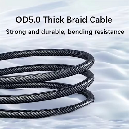 Quick 120W USB-C Fast Charge Cord with LED Indicator