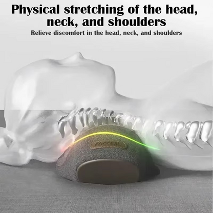 Warm Therapeutic Neck Massage Pillow with Heat and Vibration