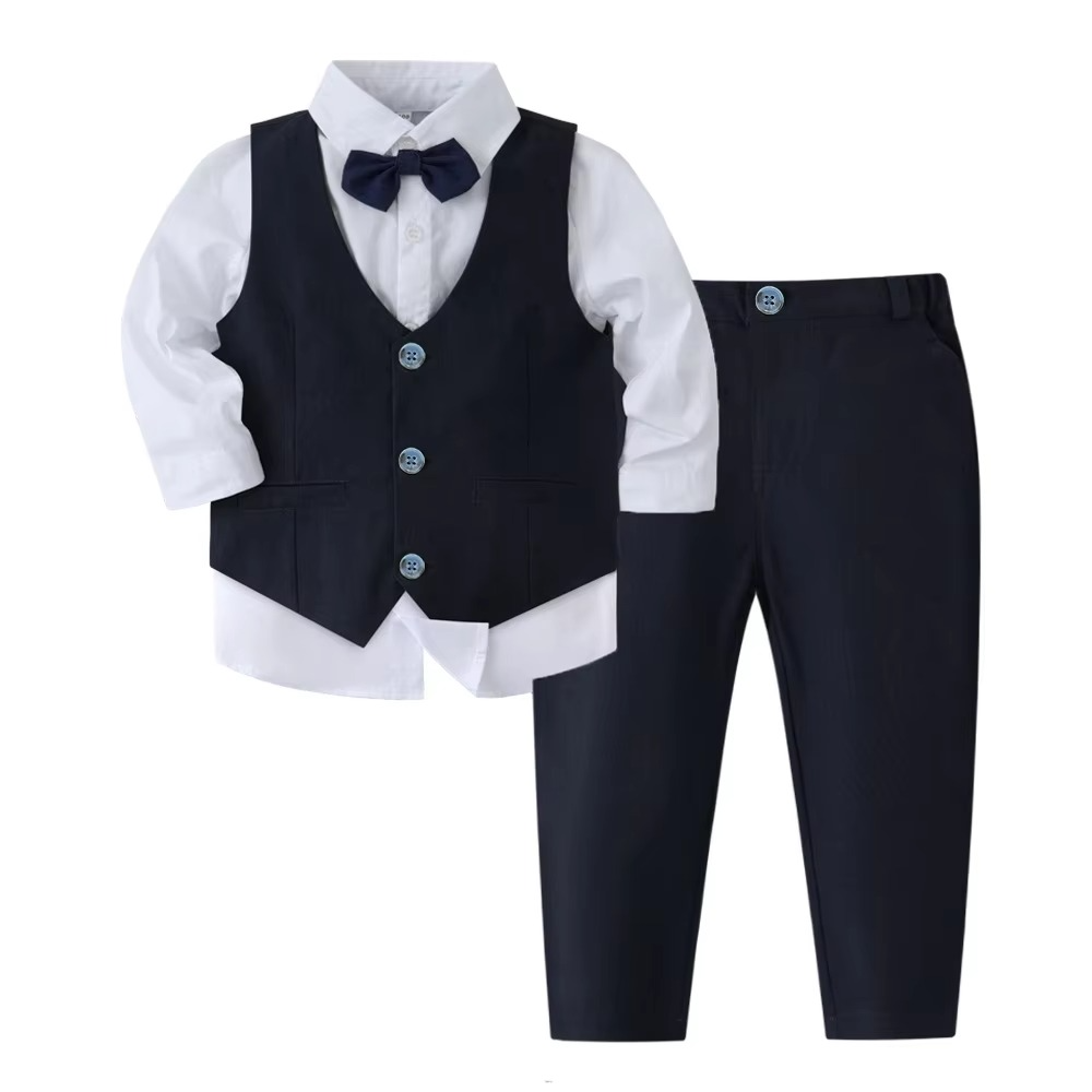 Classic Boys Suit Set for Little Boys and Toddlers