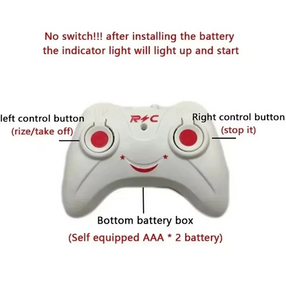 Fun Remote Control Mini Drone Toy for Boys