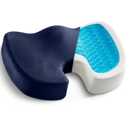 Comfortable Memory Foam Cushion with Grip Bottom
