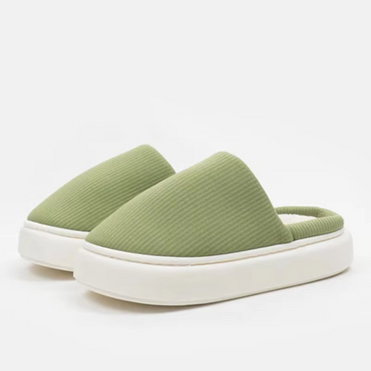 Cozy Fleece Indoor Slippers for Men Women