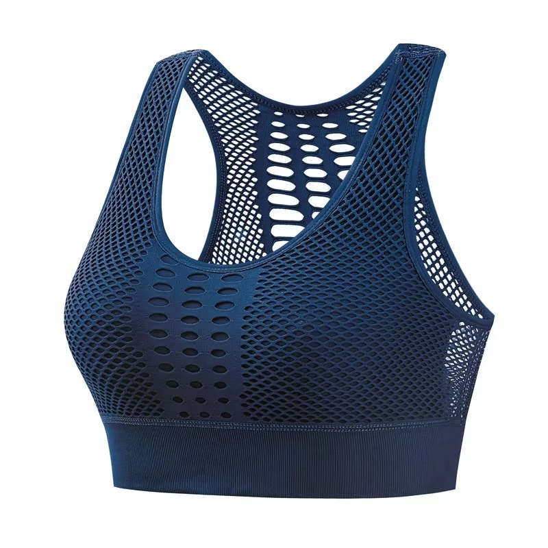 Moisture Wicking Fitness Tank Top with Built-In Bra