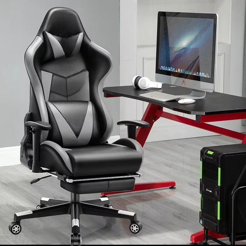 Comfortable Gaming Office Chair with Recline and Adjustable Arms