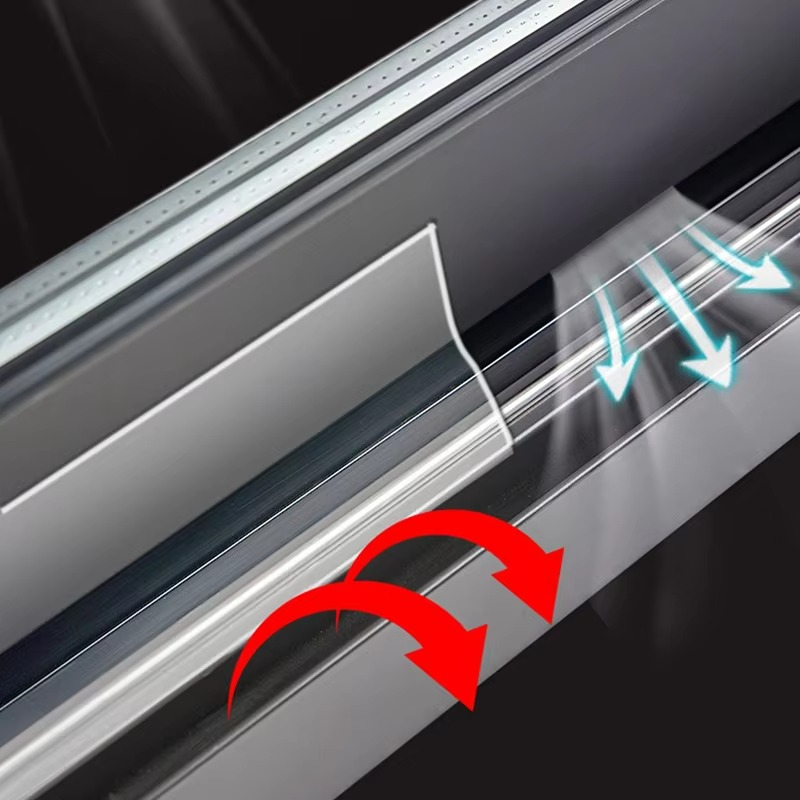 Clear Easy Install Door Seal Strip
