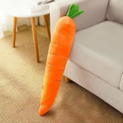 Jumbo 29.5 Soft Squeaky Dog Carrot Toy
