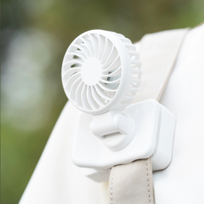 Compact USB Rechargeable Personal Fan with 3 Speeds - Hehif