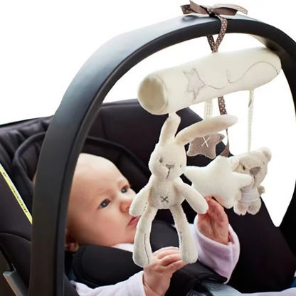 Cute Baby Rattle Toy for Stroller or Nursery