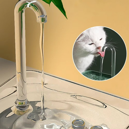 Pure Water Pet Fountain with Built-in Filter