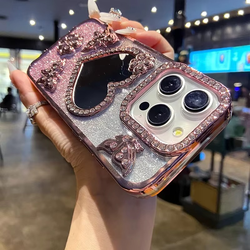 Sparkly Rhinestone Phone Cover for iPhone