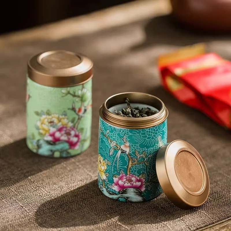 Colorful Kitchen Ceramic Storage Container